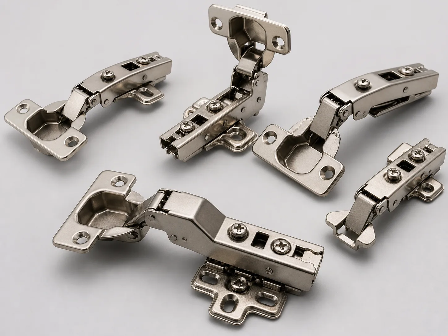 Soft-close concealed hinges